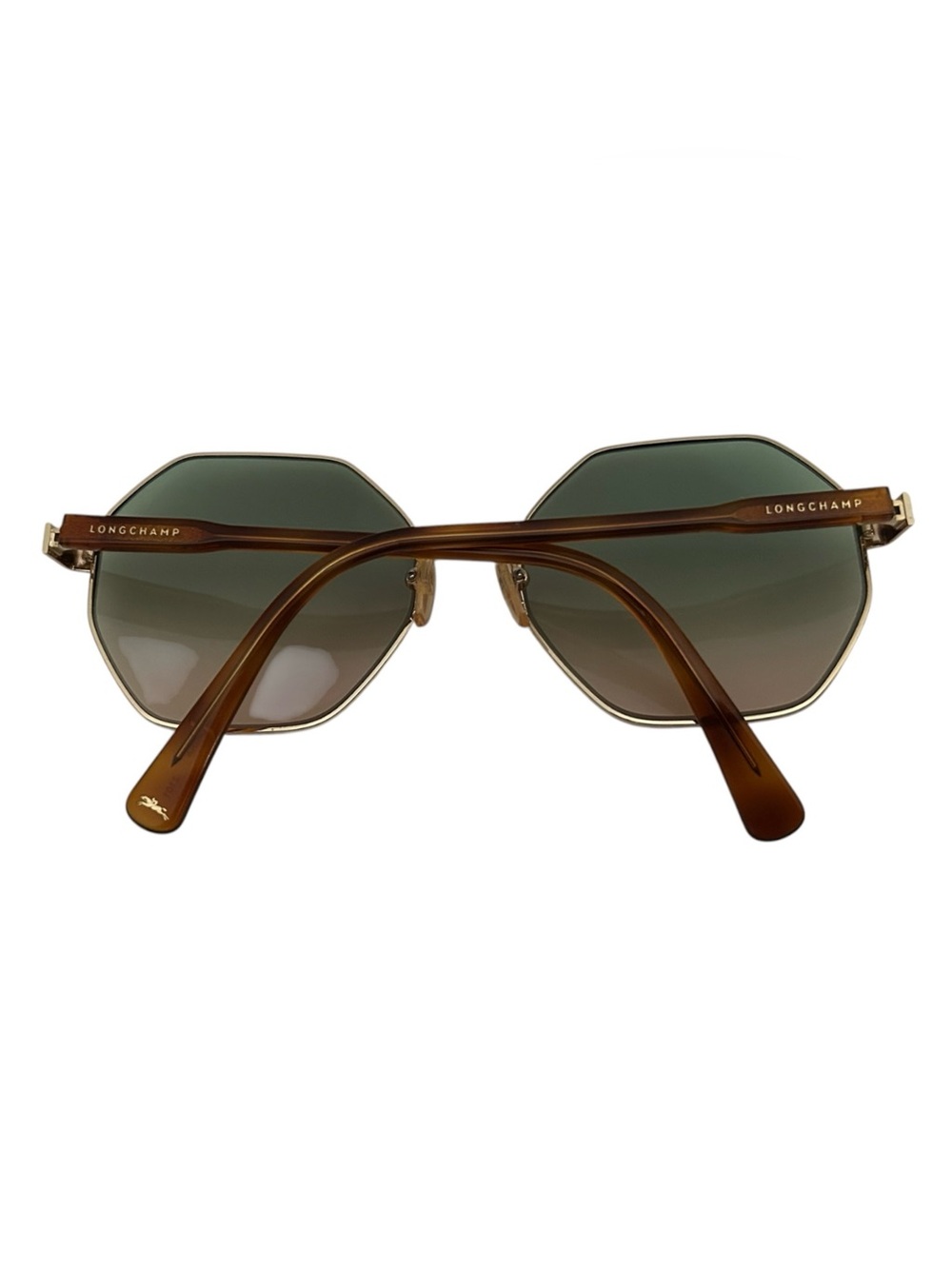Longchamp SUNGLASSES LO106S OCTAGON 57-18 in a Tory Burch Case - Picture 4 of 7